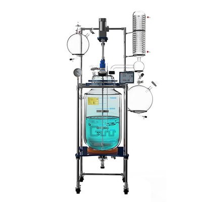 郑州长城科工贸gr-100双层调速玻璃反应釜
